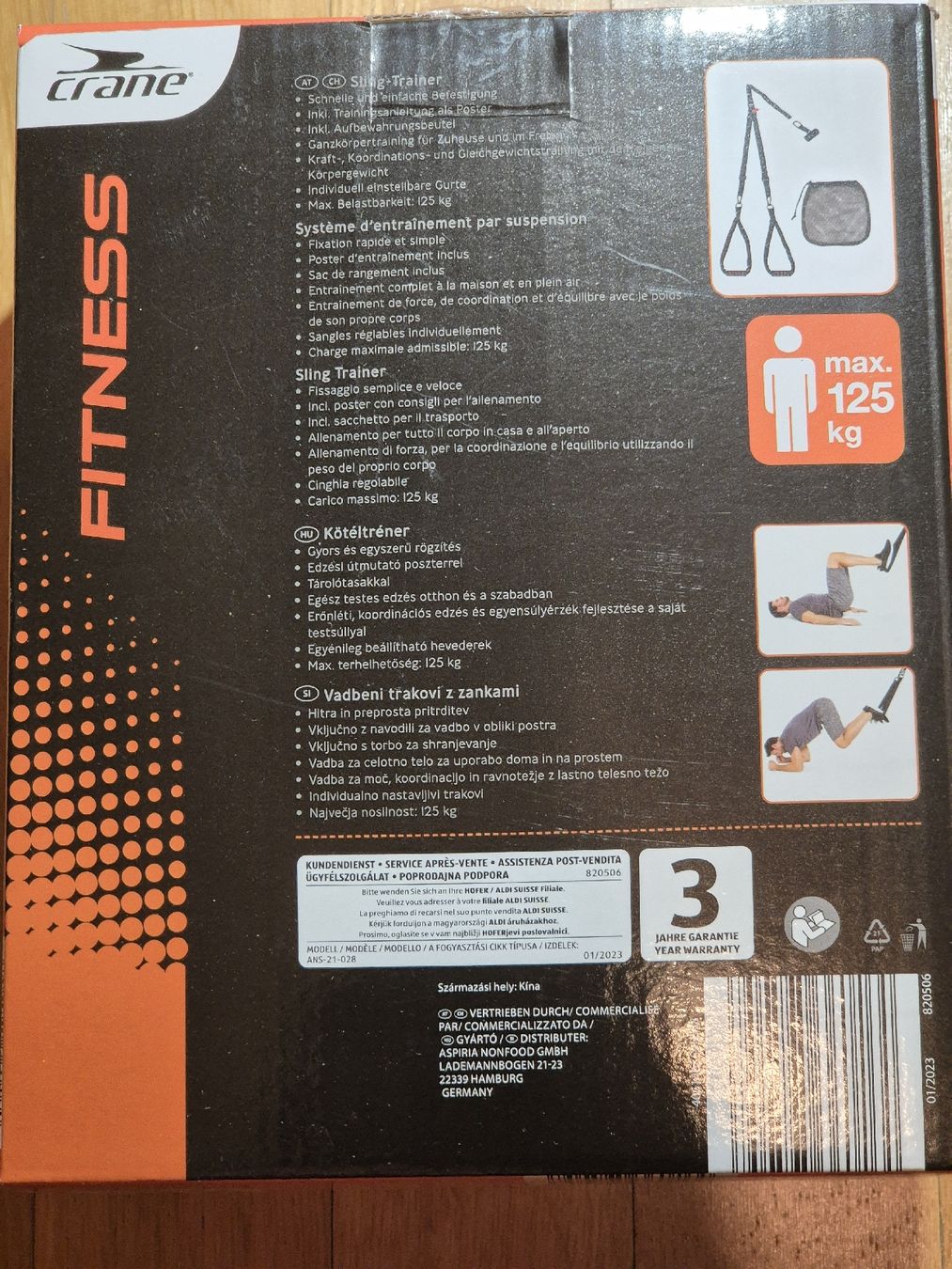 Hometrainer: Schlingentrainer - Crane Fitness Sling-Trainer – Gebraucht aus Thalwil von murme 1