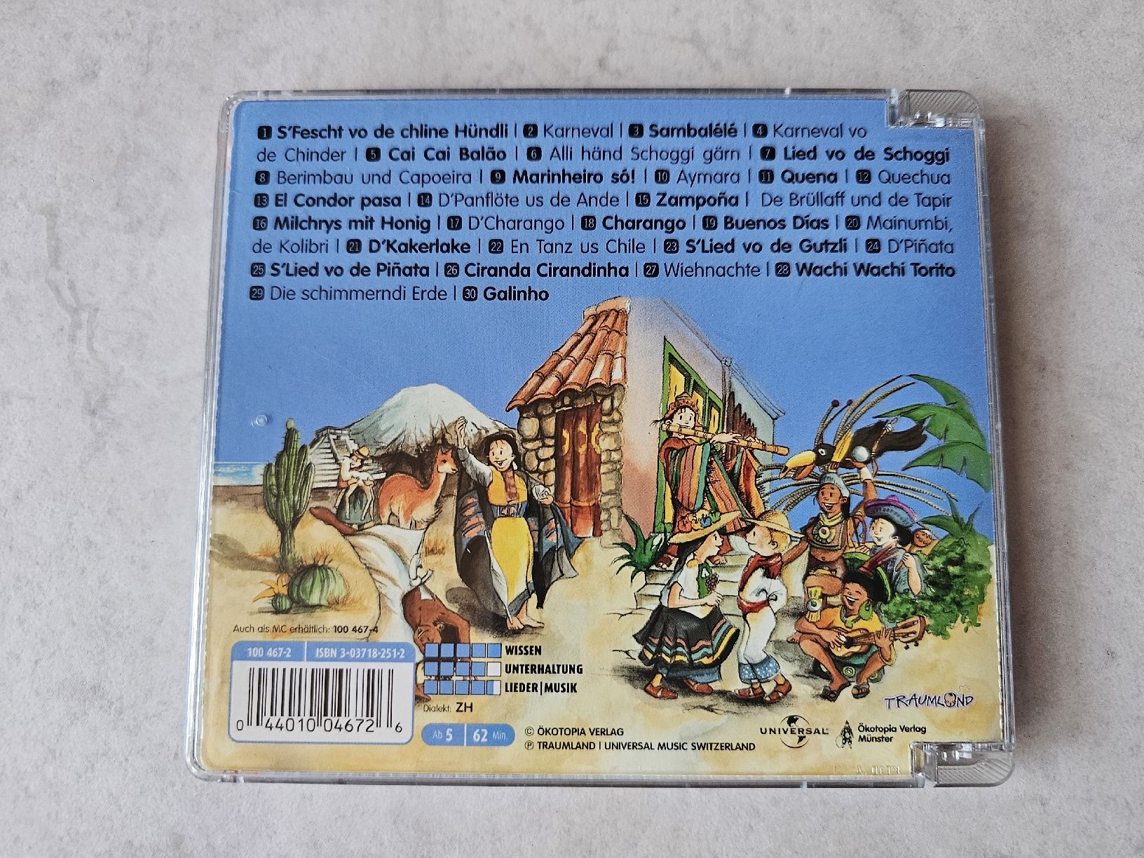 CD: Karneval vo de Kulture - Lieder & Gschichte / Schwizerdütsch – Usato da Schneisingen venduto da backstore24 1