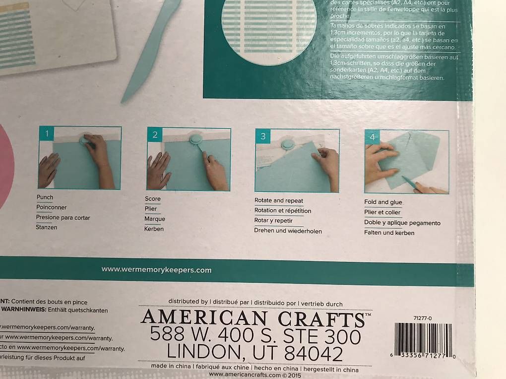 Kit bricolage: Punch Board, Stanzbrett – Usato da Egolzwil venduto da taraxacum65 2