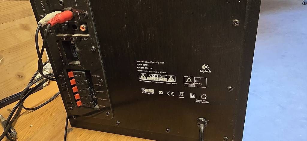 Casse acustiche: Musikanlage/ Souroundsystem Logitec – Usato da Raperswilen venduto da Jonny7810