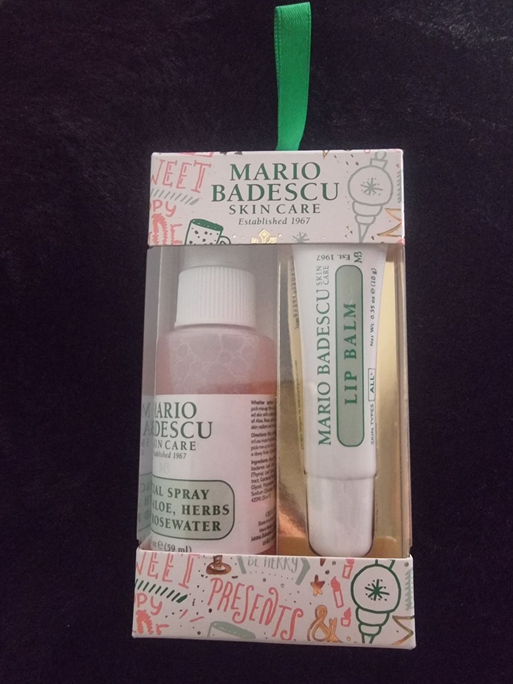 Cura del viso: Mario Badescu Lip & Mist Duo Gift Set – Nuovo e nell'imballaggio originale da Curio venduto da Gossipgirl15