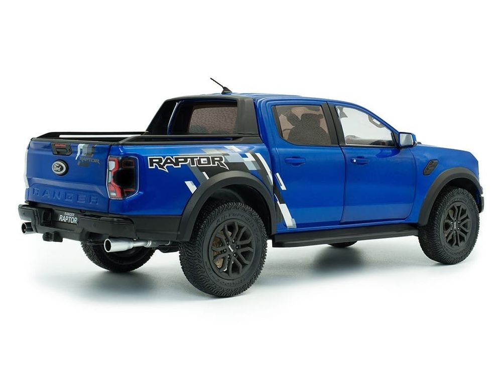 Ford Ranger Raptor Pick-Up Baujahr 2024 blau 1:18 Solido (Neu und ...