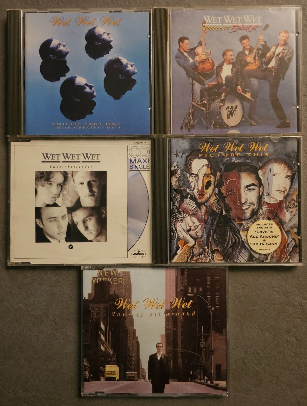 CD: Wet Wet Wet CD's – Usato da Unterkulm venduto da Chaplyn2018