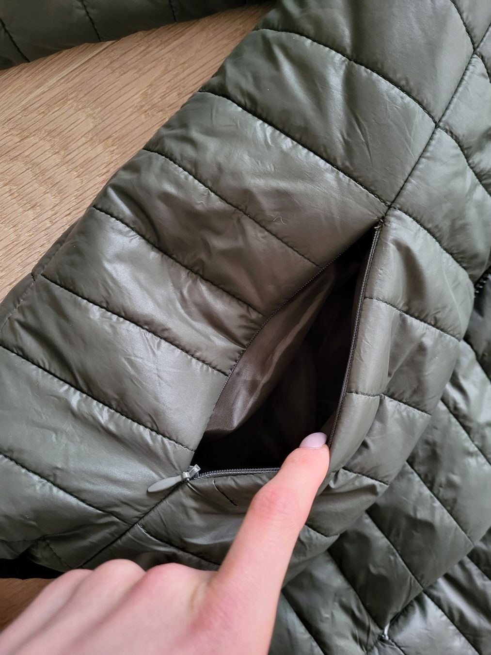 Jacken: Winterjacke S olivgrün weich warm – Gebraucht aus Steffisburg von esneusdaheime 4