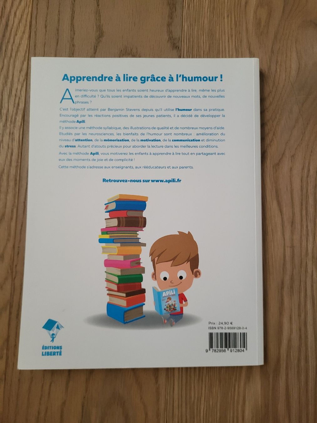 Libri: NEW!! Reading learning book APiLi Benjamin Stevens – Nuovo e nell'imballaggio originale da Eysins venduto da fralon 1