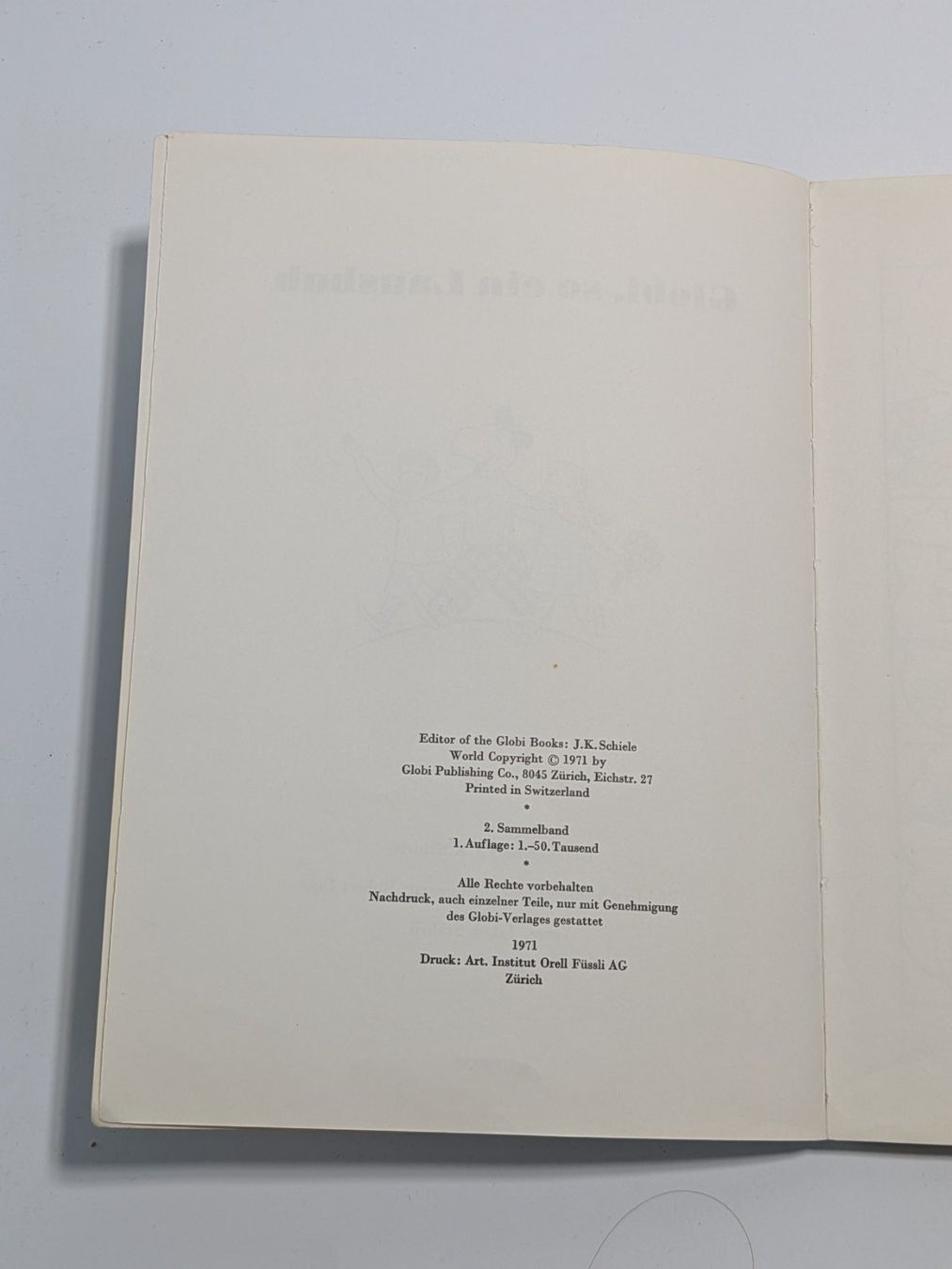 Libri: Globi Band 38 / Globi, so ein Lausbub – Usato da Künten venduto da Dfog 2