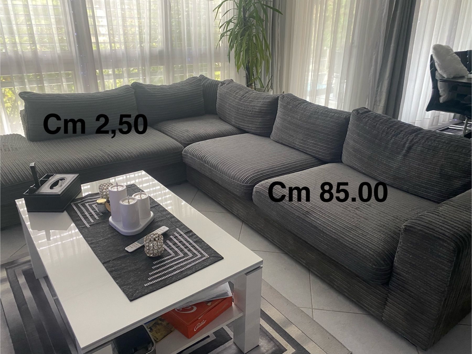 Sofas: Ecksofa-XXXL Grau – Gebraucht aus Spreitenbach von ele_bcv8 1
