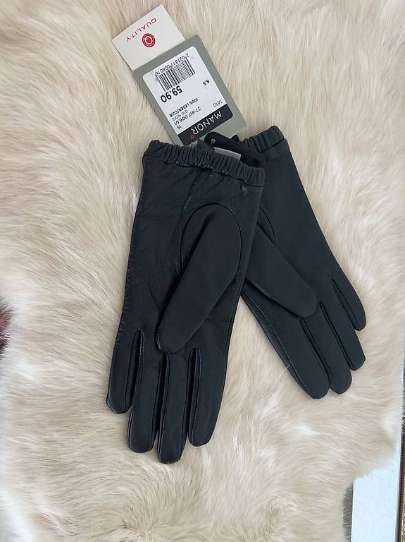 Guanti & manicotti: Lederhandschuhe schwarz Neu – Usato da Rehetobel venduto da Saentis111 1