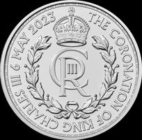 Grossbritannien 2 £ 2023 zur Krönung - Monogramm Charles III