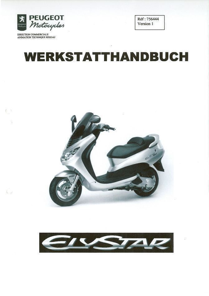 Libri: Peugeot Elystar 125 Werkstatthandbuch – Nuovo e nell'imballaggio originale da Hubersdorf venduto da Gewonnen