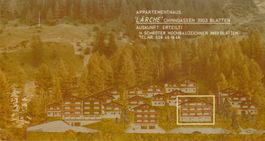 Blatten  VS  Lötschental  -  App.haus " LÄRCHE , Chinngassen