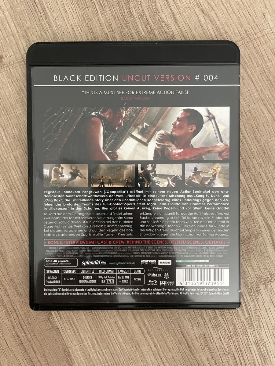 Tutti i DVDs: Fireball (2009,selten) Black Edition BluRay – Usato da Hagendorn venduto da masterchieff 1
