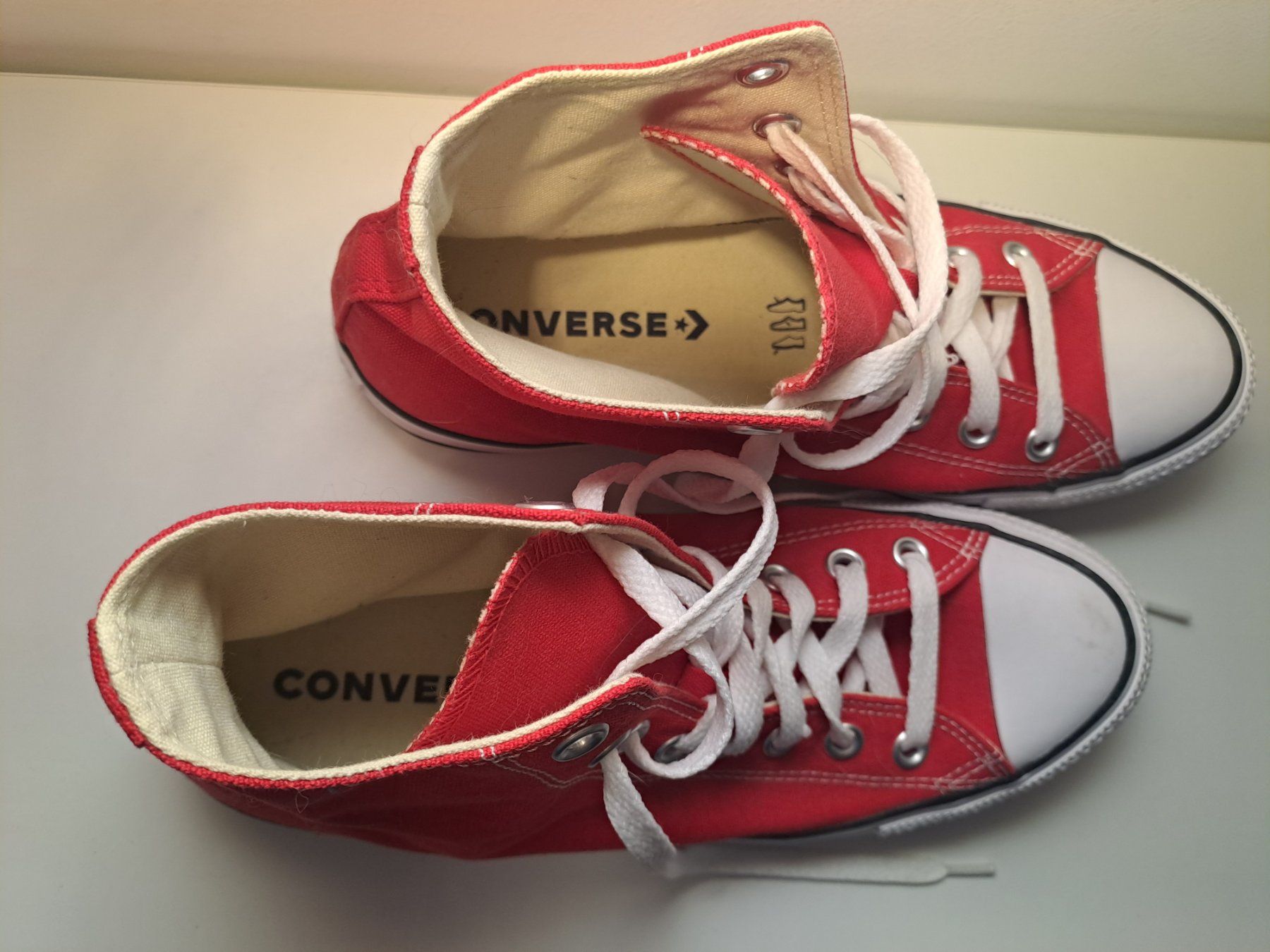 Converse Herrenschuhe: Converse, rot, Grösse 40 – Gebraucht aus Effretikon von mjumju 1