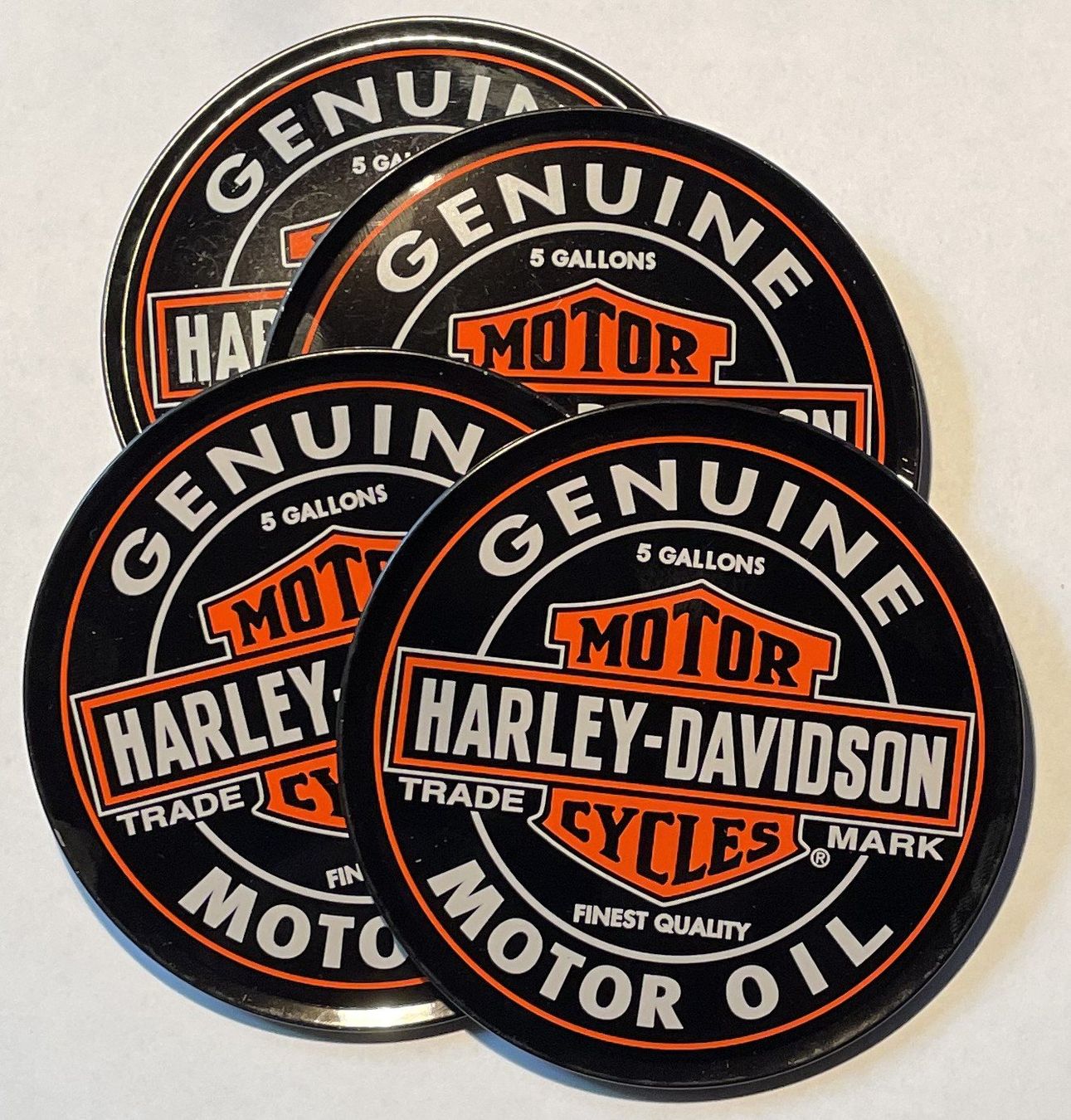 Sottobicchieri: Harley Davidson - boite avec 4 sous-verres – Nuovo (secondo la descrizione) da APPLES venduto da az02 1