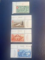 Schweiz 1945 Satz Pro Patria Ecke TAB Zweck postfrisch