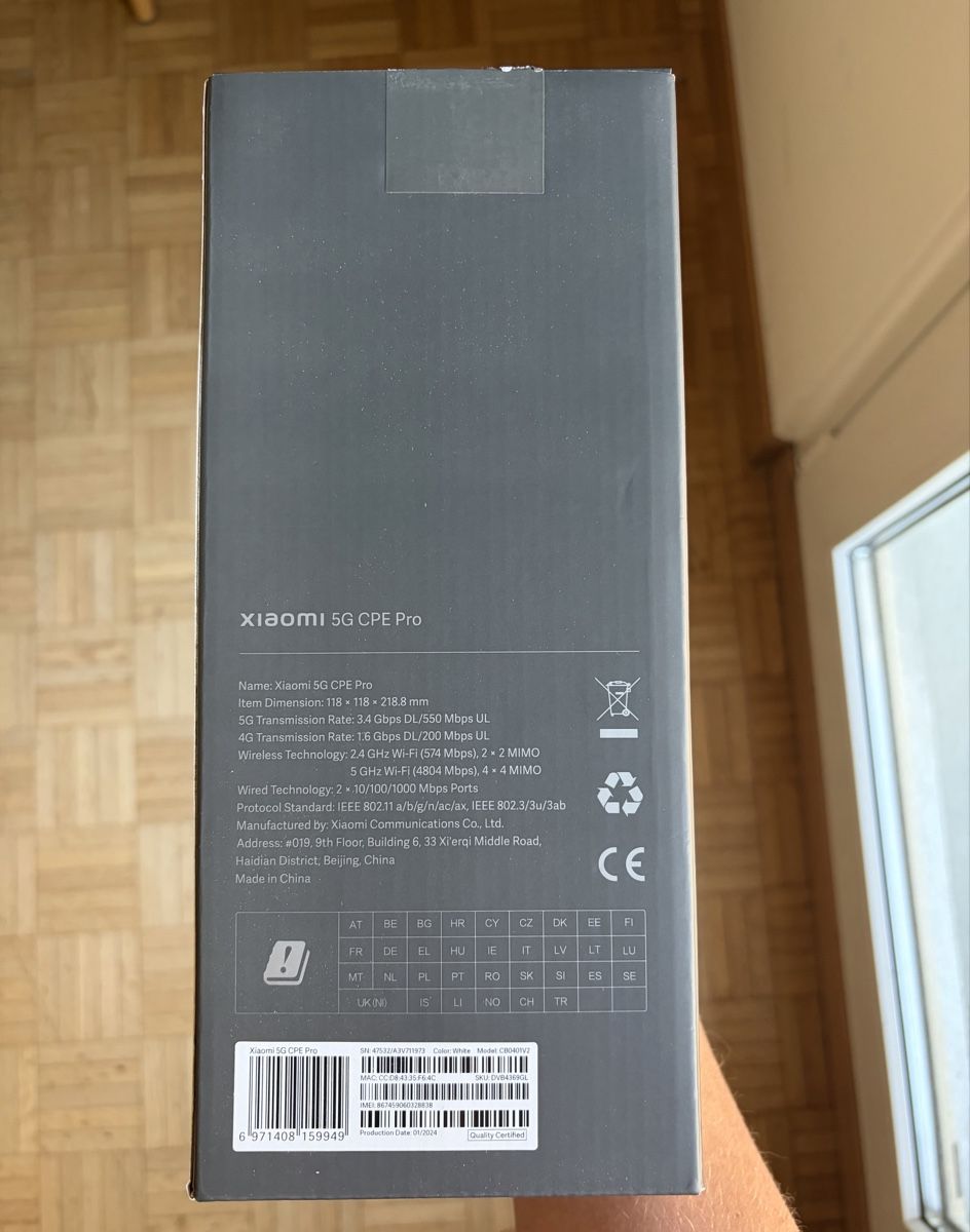 Xiaomi Modem & Router: Xiaomi 5G CPE Pro Router – Usato da Savognin venduto da fesa62 3