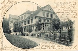 Menzberg  LU   -   Kurhaus  (Gemeinde Menznau)    um 1 9 0 4