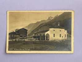 Winkelmatten bei Zermatt - vor 1913