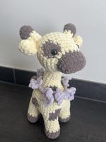 Häkel / Crochet Giraffe mit Blumenkette