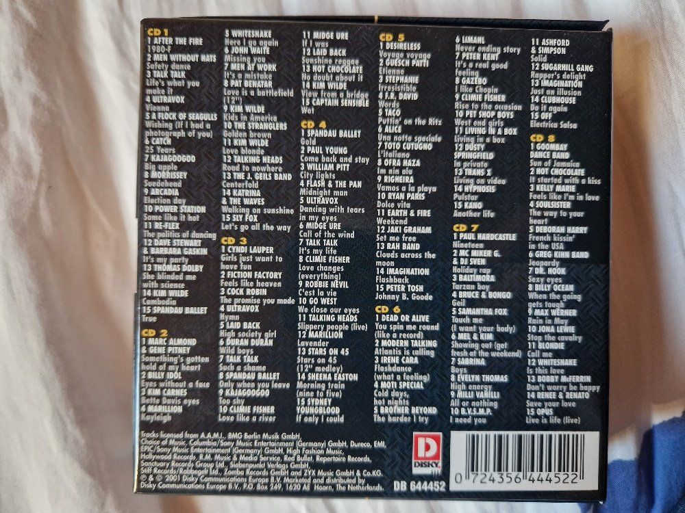CD: Various – 80's - Vergriffen! – Usato da Brittnau venduto da Zibu 1