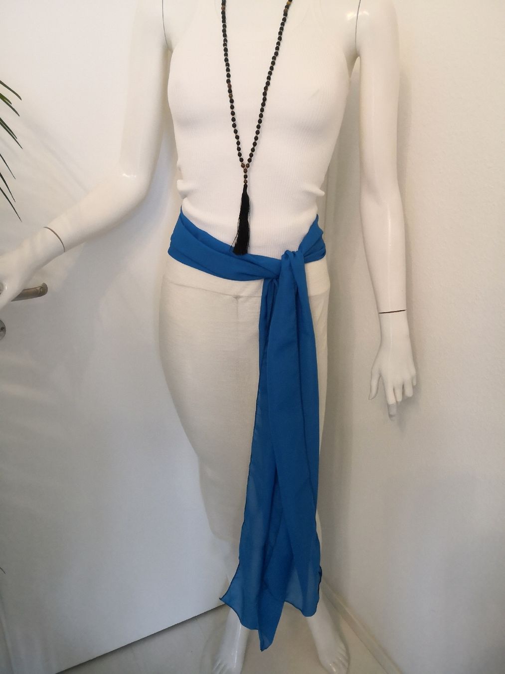 Gürtel: 🤩BOHO-CHIC CHIFFON-GüRTEL BLAU NEU – Neu (gemäss Beschreibung) aus Olten von Naja-Twins-Twins 2