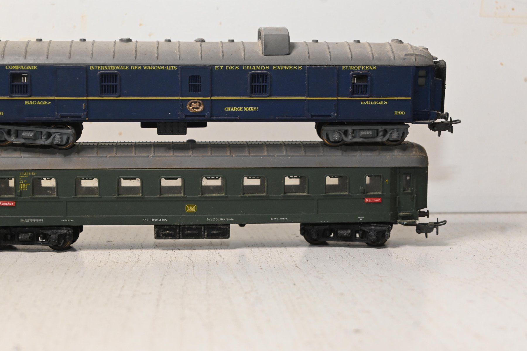 Pocher Modelleisenbahnen: Pocher Wagen HO/AC 2 Stück – Gebraucht aus Laupen ZH von Zmoewe 2