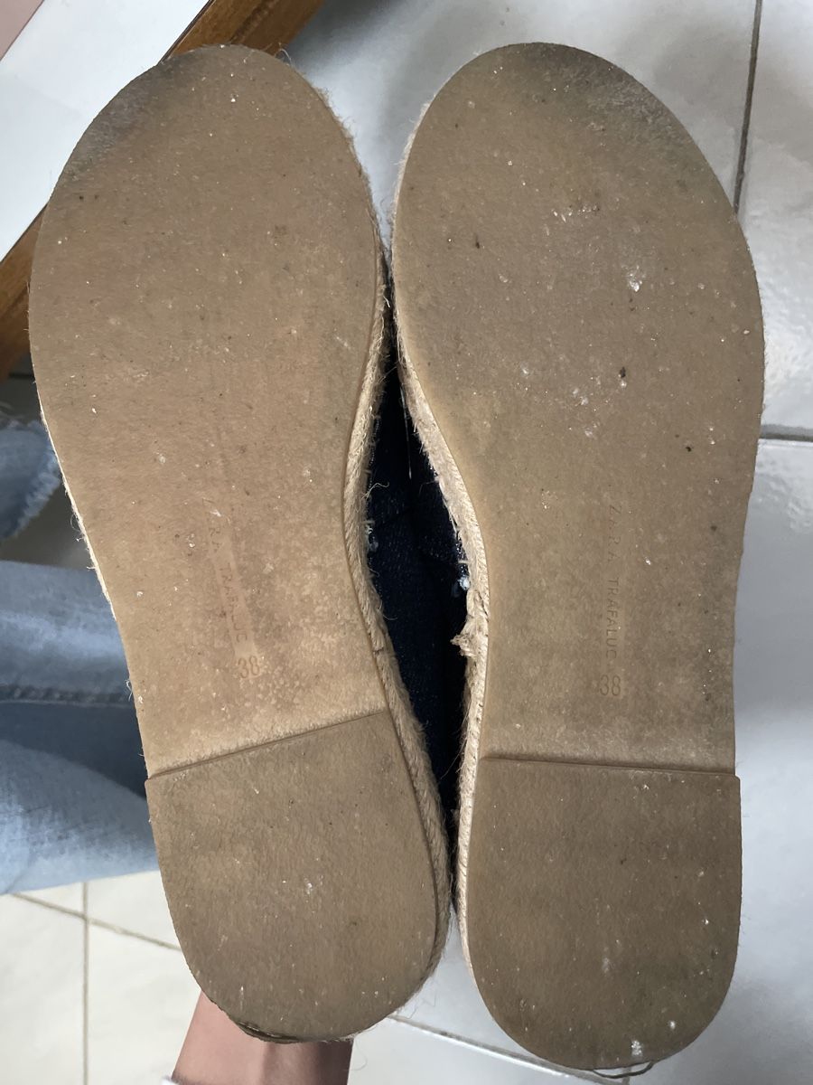 Zara Scarpe da donna: Zara Denim Espadrilles, Size 38 – Usato da Zug venduto da Fashionaddicted.- 2