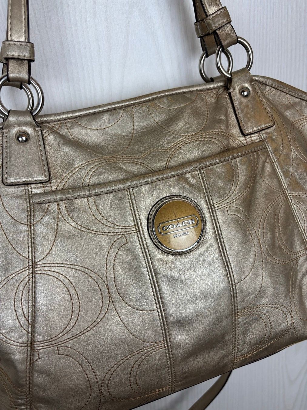 Coach Taschen für Damen: Coach Leather 2-Way Bag – Gebraucht aus Tägerwilen von Akh.Boutique 1