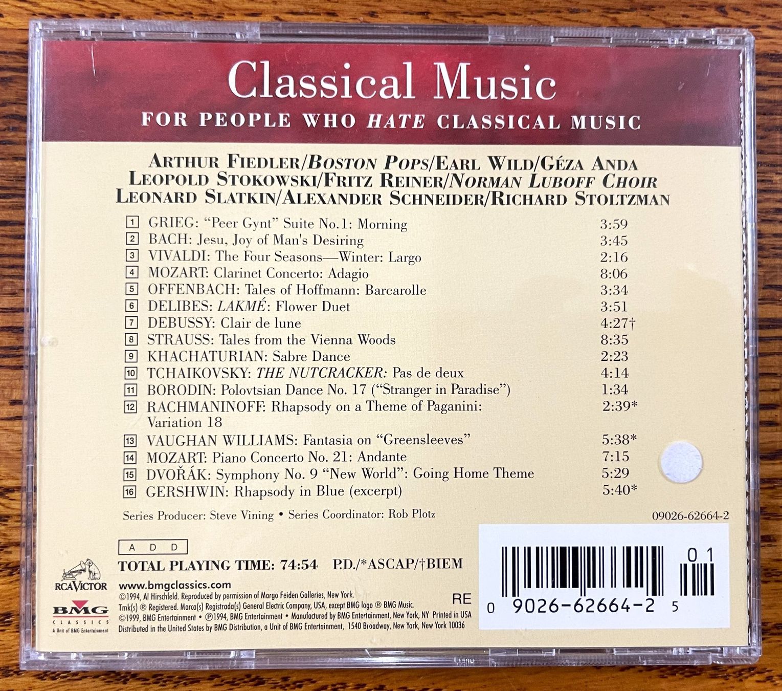 CD: Classical Music CD – Usato da Oftringen venduto da Vucki 1