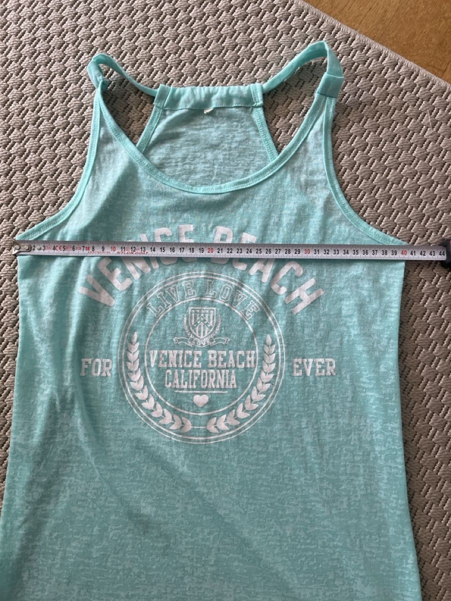 Tops: Tanjtop, türkis, Chicorée, M – Gebraucht aus Solothurn von Bobesch08 5