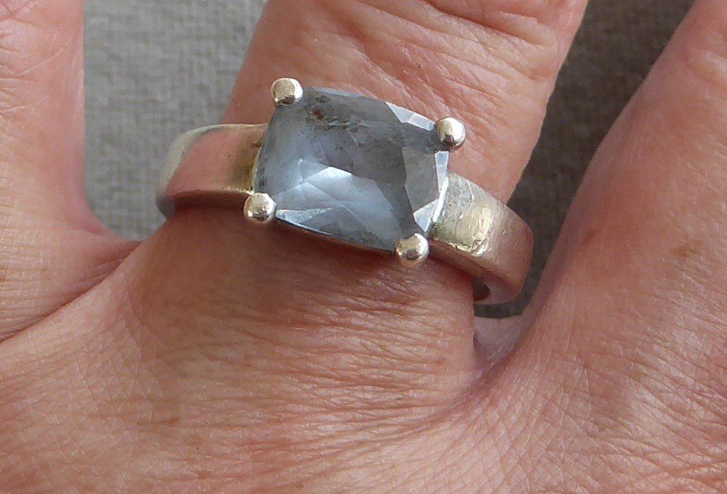 Ringe: Ring 925 Silber mit Topas Stein – Gebraucht aus Muri AG von Lineli2020