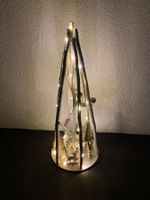 LED Pyramide aus Holz, ca. 61 cm hoch, 30 LED