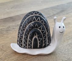 Deko Schnecke Keramik  Dekoration