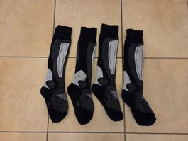 2 Paar Skisocken Rohner Basic Gr. 39-42
