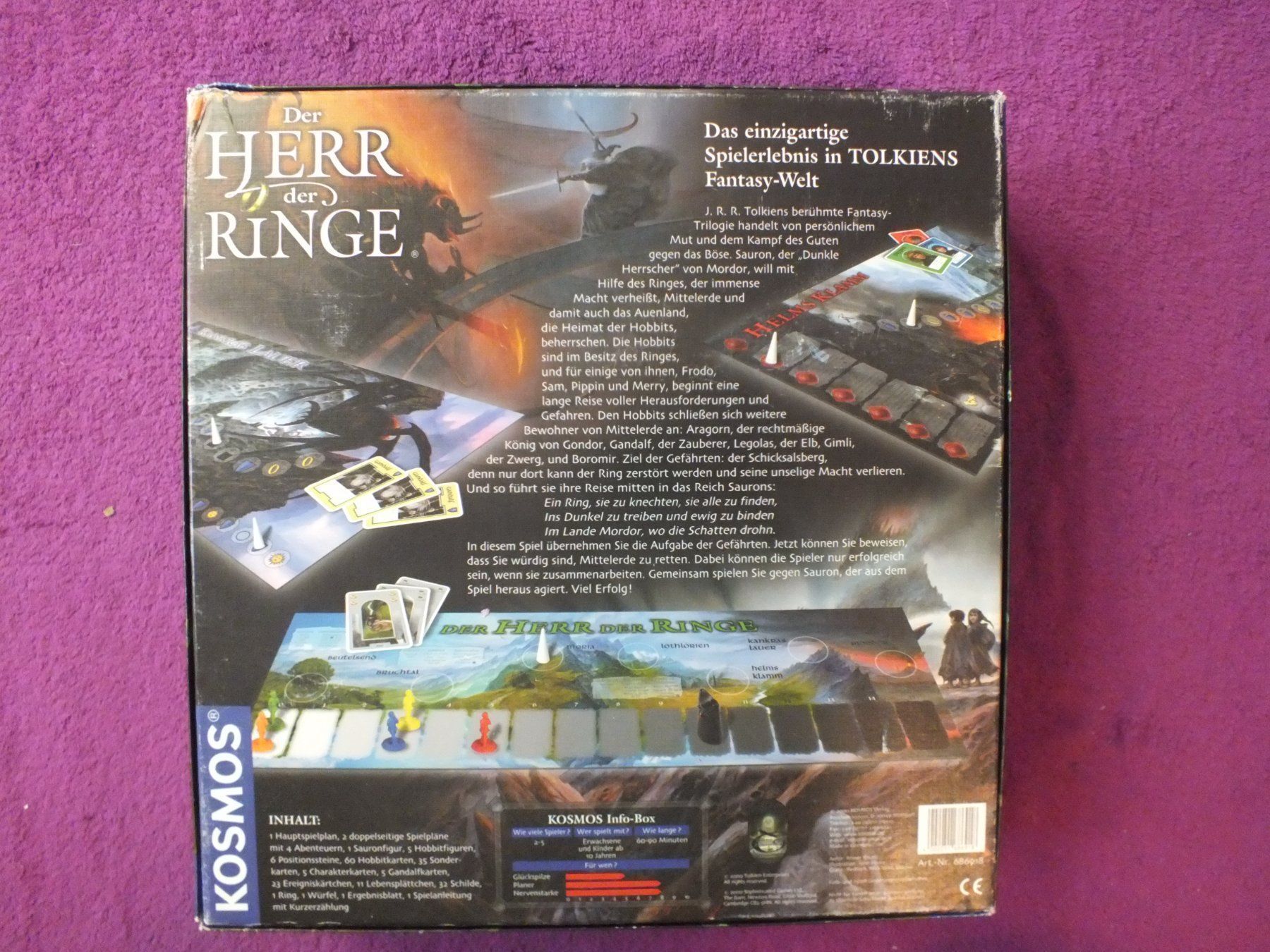 Giochi: Kosmos Spiel - Der Herr der Ringe – Usato da Müllheim Dorf venduto da Seeeule01 6
