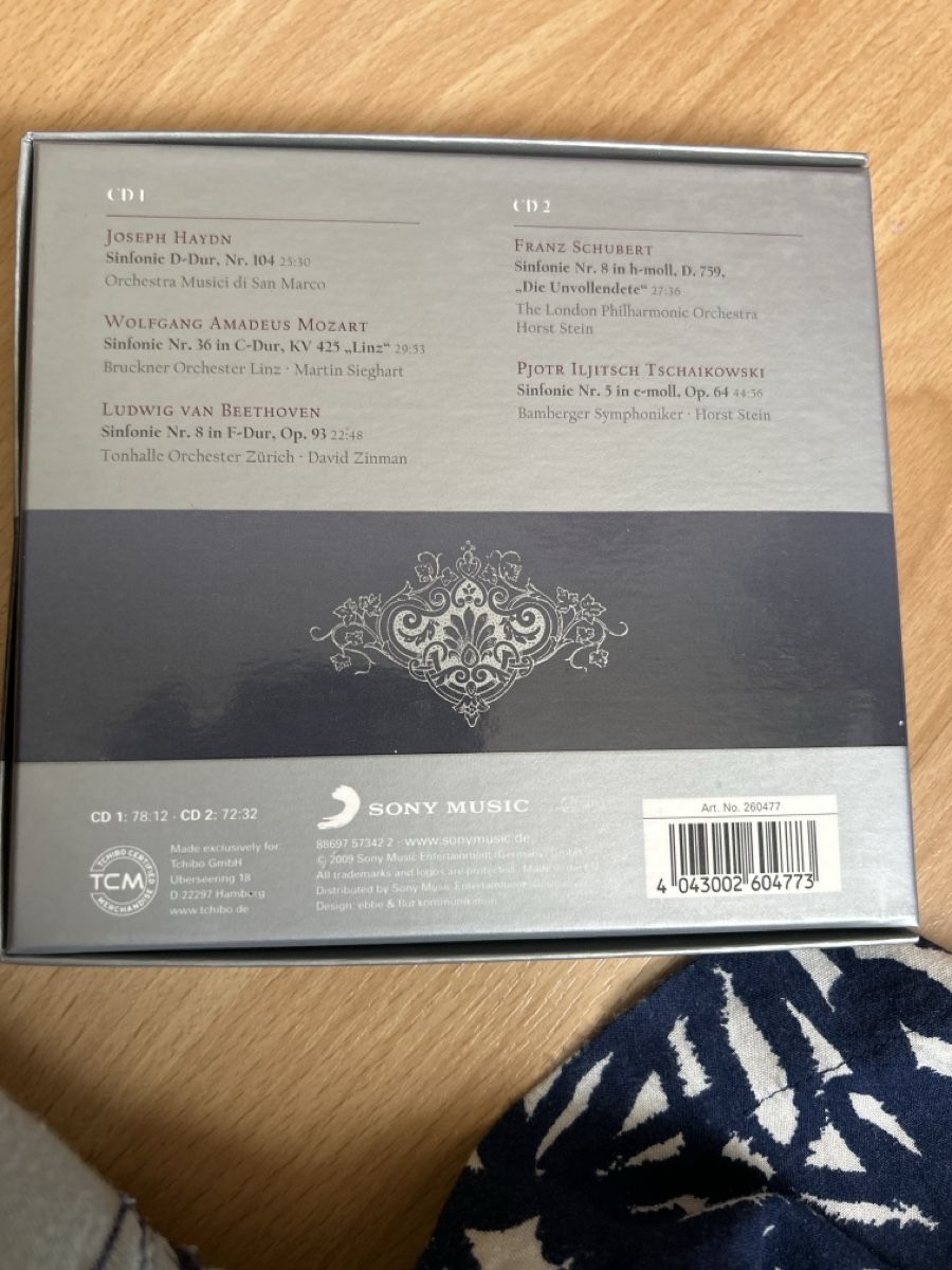 CD: Festliche Sinfonien 2 CD Haydn Mozart – Usato da Herbetswil venduto da rotekatze84 1