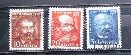 1932 Schweiz 10 - 30 gestempelt