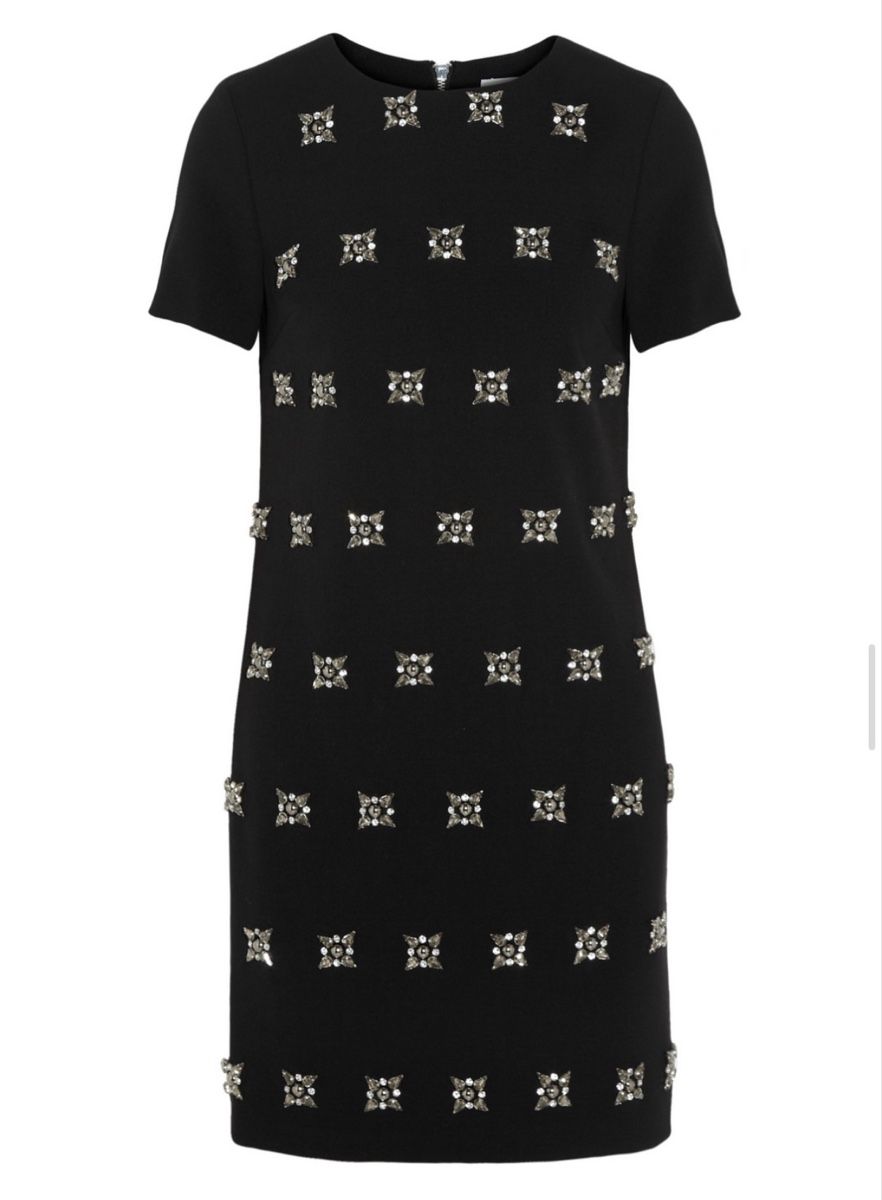 Michael Kors Vestiti: Michael Kors - schwarzes mini Kleid - mit Glitzersteinen - M – Usato da Zug venduto da tami12