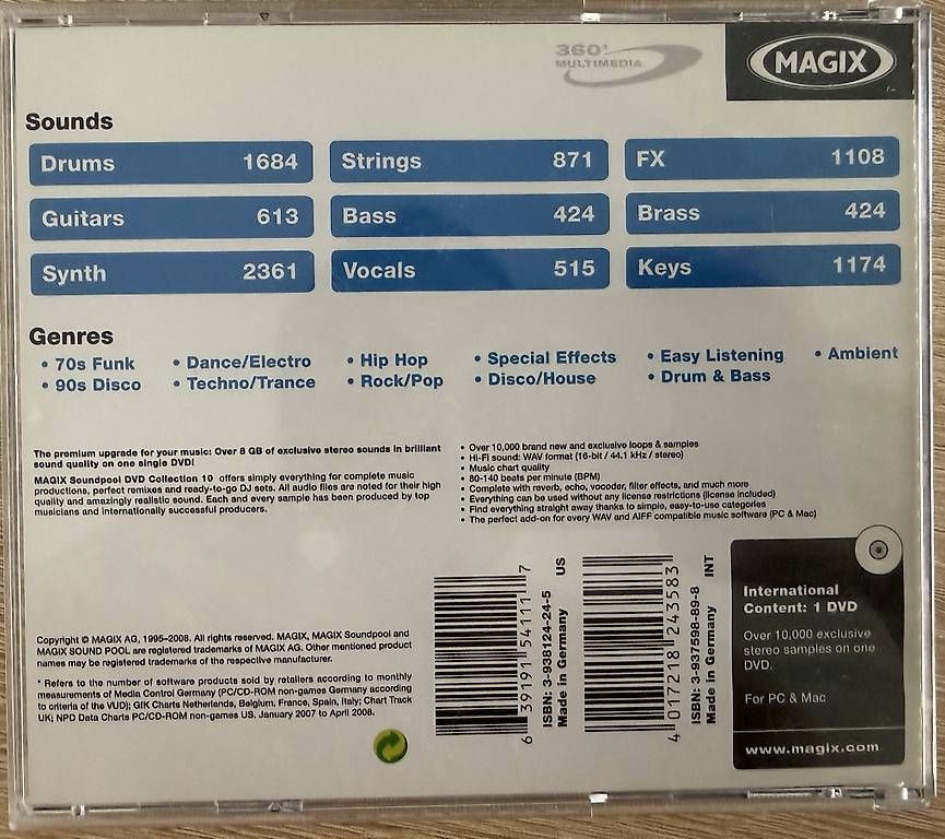 Tous les DVDs: Magix Soundpool DVD Collection 10 – D'occasion à Zofingen par Kolega01 2