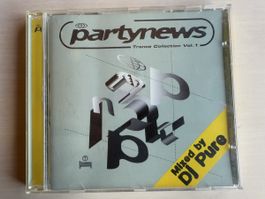 Party News Trance Collection Vol. 1 CD - DJ Pure Mix!