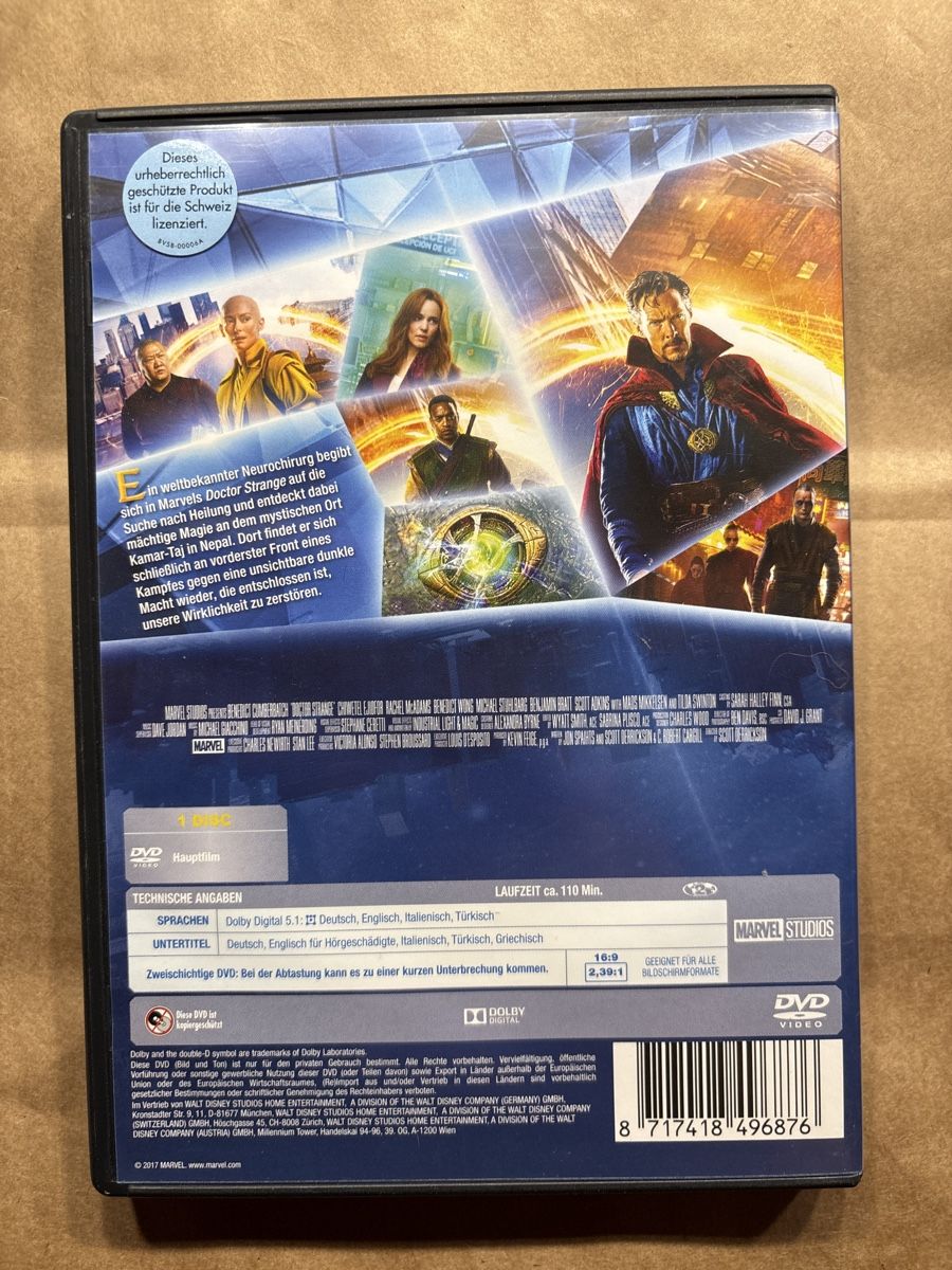 Alle DVDs: Doctor Strange DVD (2404) – Gebraucht aus Ruswil von Slivio_ 1