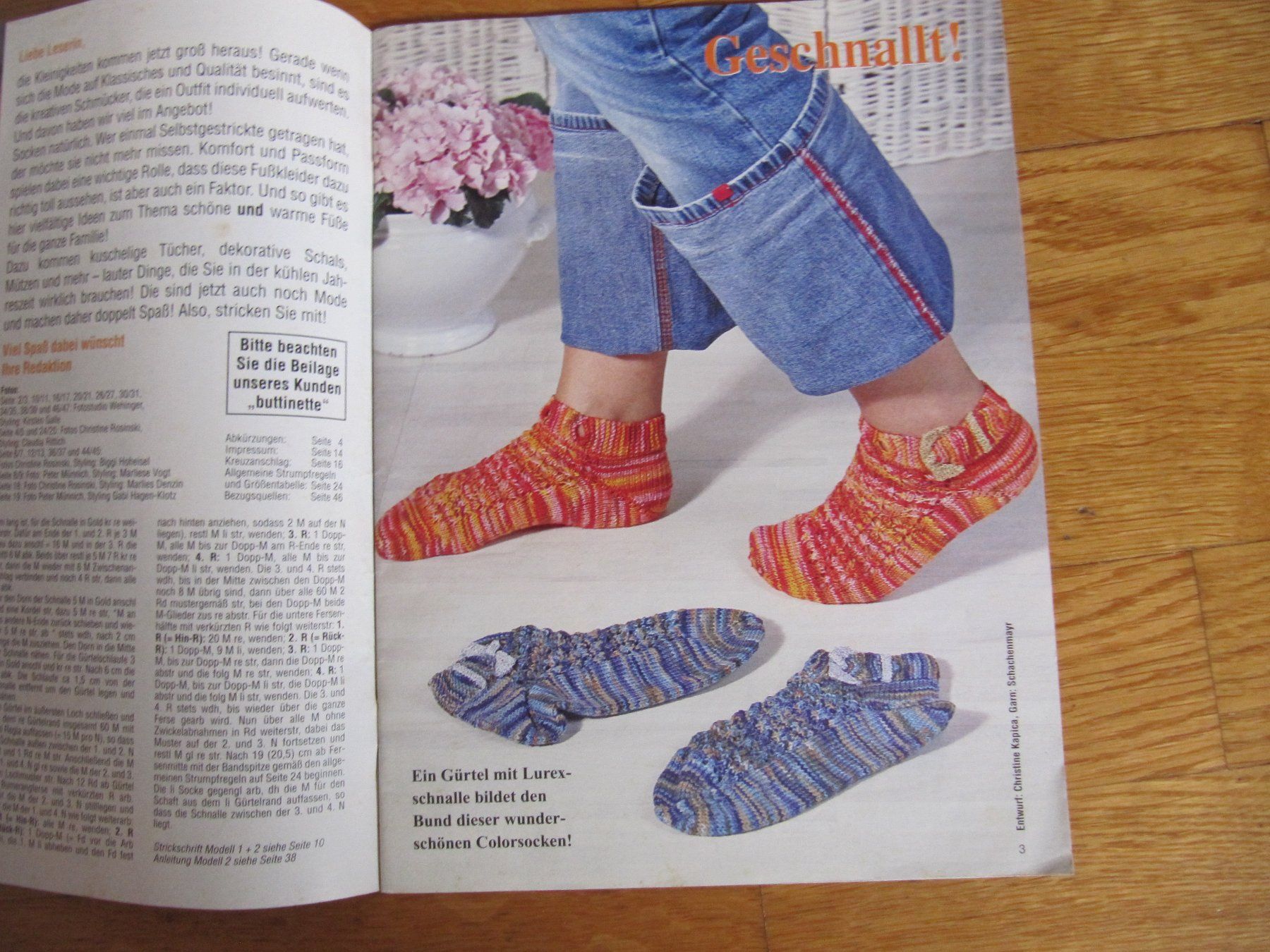 Riviste & Magazine: Strickheft Socken stricken - Kreativbuch – Nuovo (secondo la descrizione) da Würenlos venduto da Carabella0 1