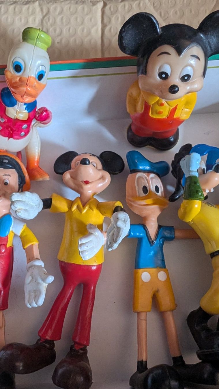 Disney Statuette: Lot alter Disneys Figuren, Dachbodenfund – Usato da Mönchaltorf venduto da Blechfreund 1