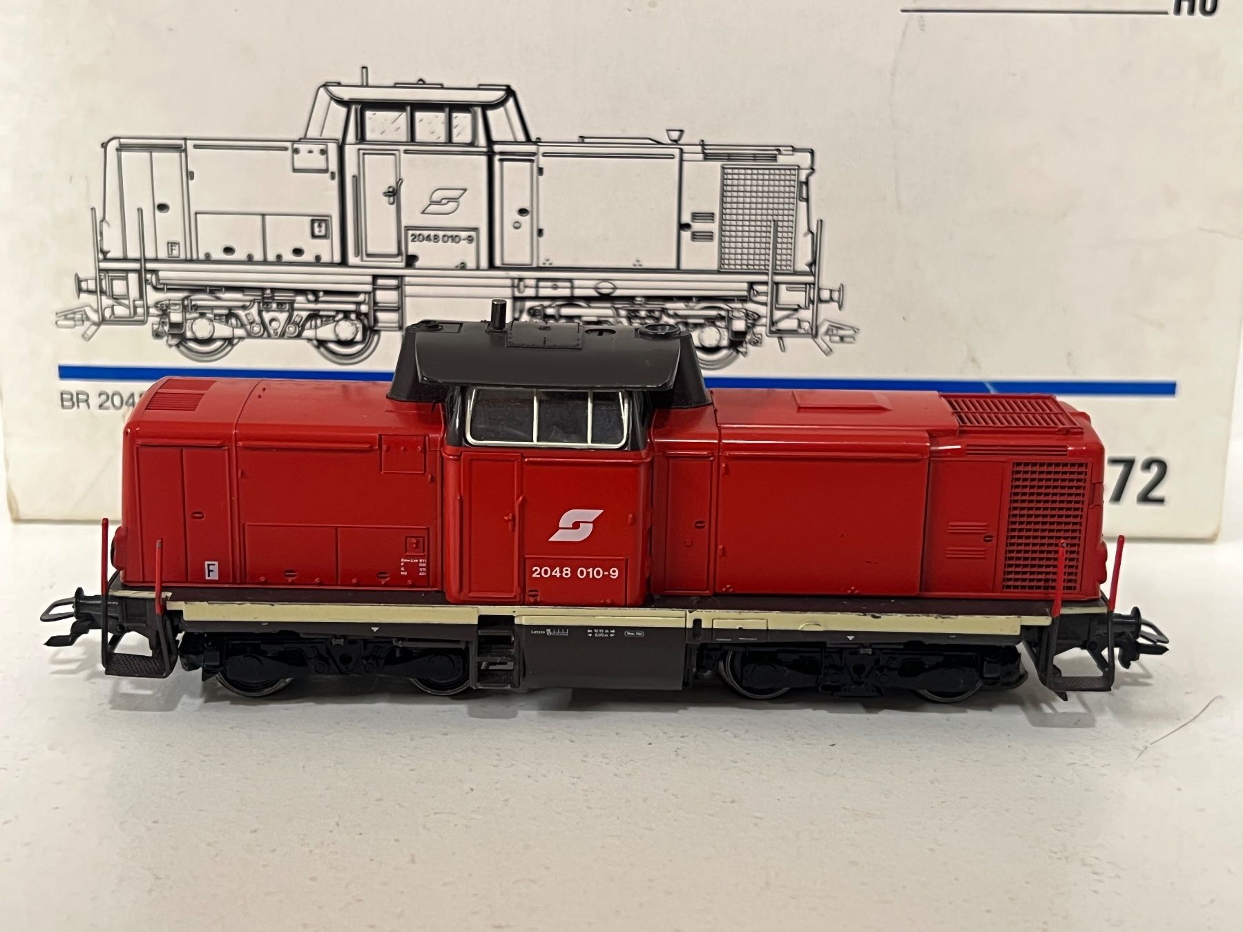 Märklin Modellini di ferrovie: Märklin 3472  BR 2048 ÖBB   H0 AC ANALOG – Usato da Neuenhof venduto da ludovicco 1