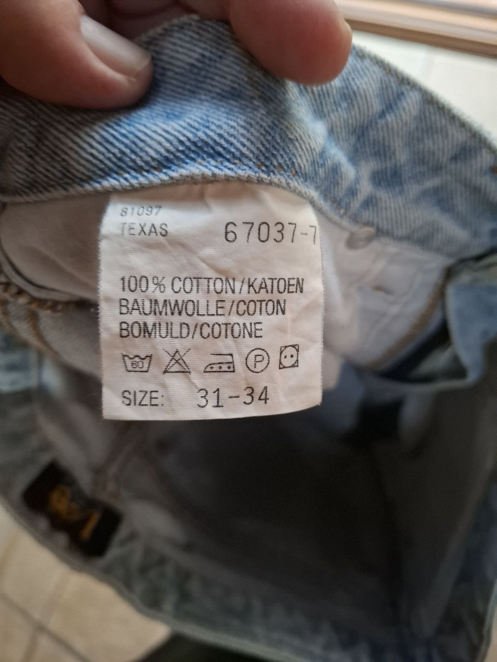 Lee Jeans: Vintage Lee Riders made in Texas. 80's – Usato da Hunzenschwil venduto da Hardrock6 4