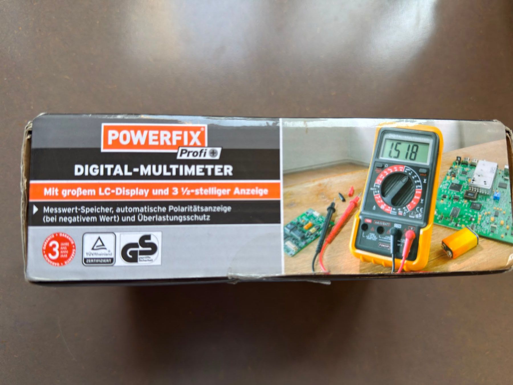 Misurare: POWERFIX Profi Digital-Multimeter mit Zubehör und Originalko – Usato da Luzern venduto da Elgordo7 3