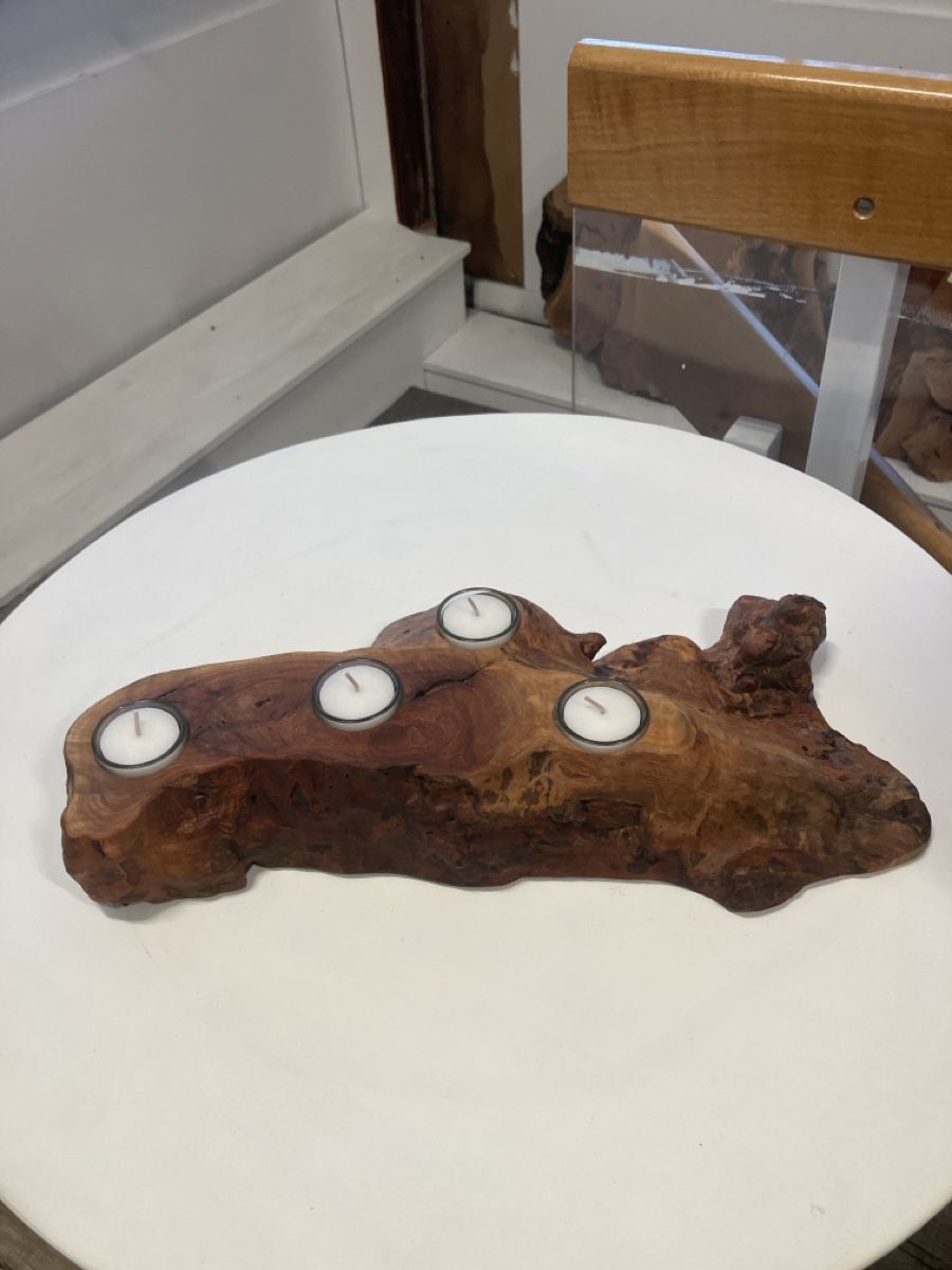 Bougeoirs: Holz teelichthalter – D'occasion à Burg AG par ala_cx8x 2