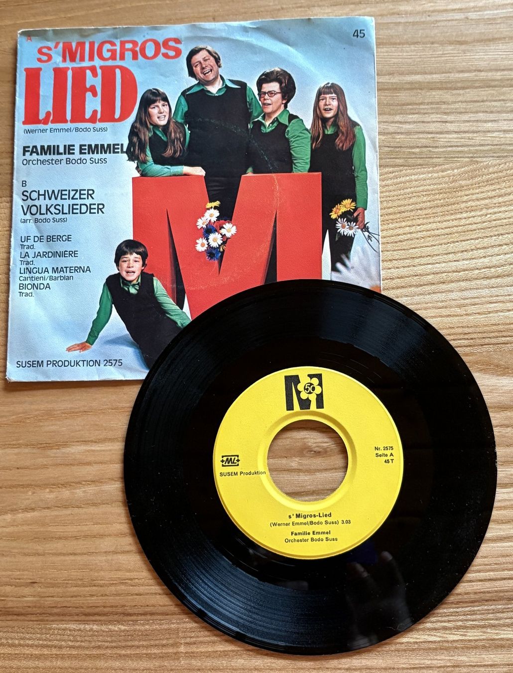 Vinyles: S'Migros-Lied Single Schallplatte – D'occasion à Neukirch-Egnach par Phion