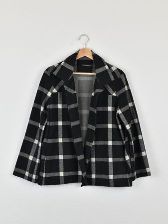 GWhite Flanell Jacke, Gr.46(IT), Gr.40