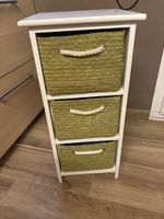 Wandregal im Landhausstil, weiss, ideal für Küche/Bad